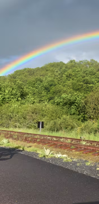 Voie verte vers Maizet dans le Calvados
