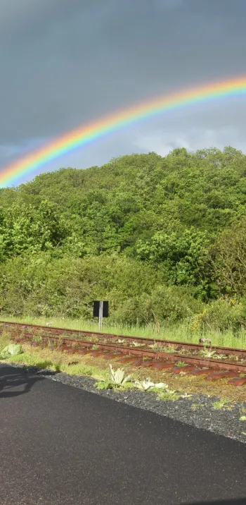 Voie verte vers Maizet dans le Calvados