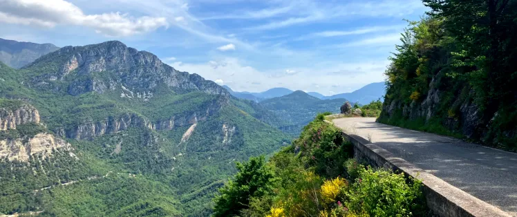 Balcon d'azur sur la D1 
