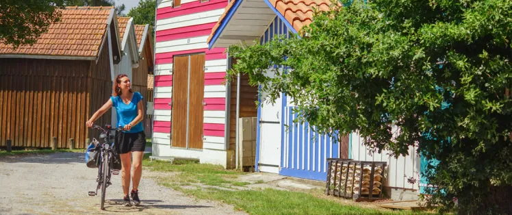 Biganos à vélo sur La Vélodyssée