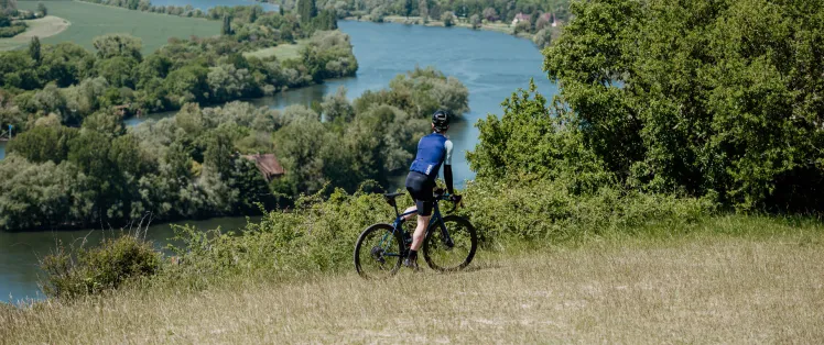 Les Andelys en bord de Seine