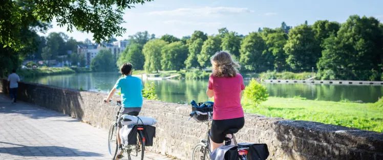 La Meuse à vélo vers Charleville-Mézières