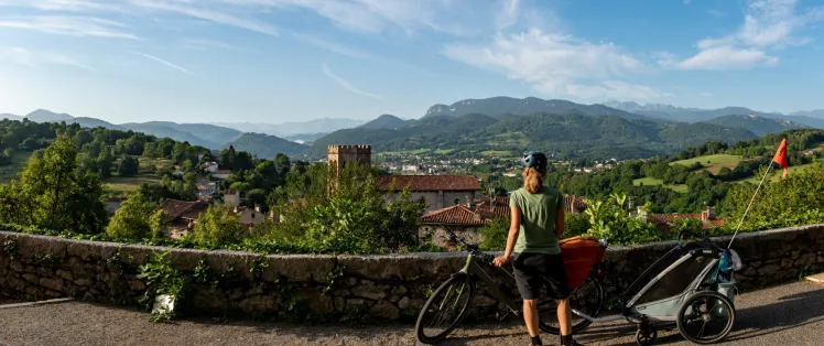 Vue sur les Pyrénées Ariégeoises