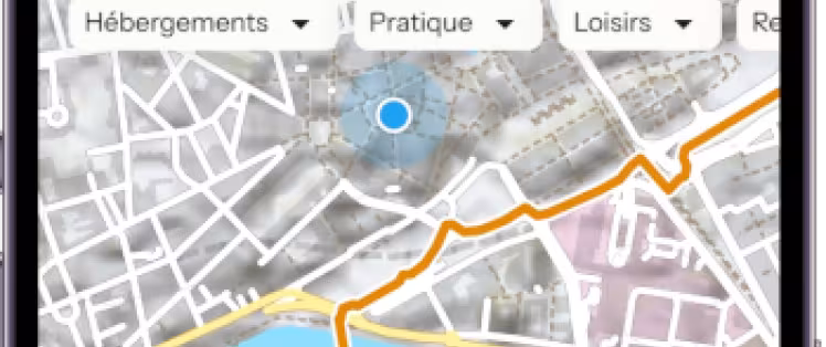 Application France VĂ©lo Tourisme - ĂȘtre gĂ©olocalisĂ©