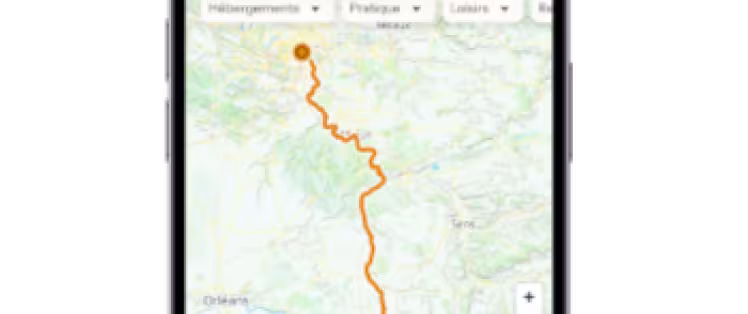 Application France Vélo Tourisme - Tracer un parcours