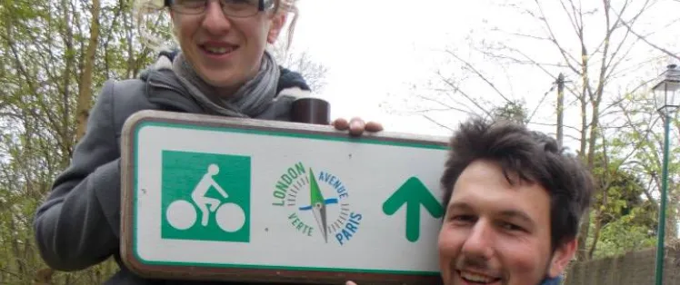Be-Cyclette, un duo en tandem sur l'Avenue Verte London-Paris