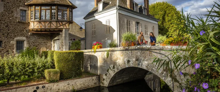 Visite de Bonneval - Saint-Jacques à vélo