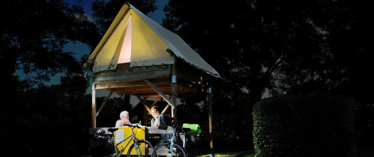 Camping de St-Jean - Hutte Accueil Vélo