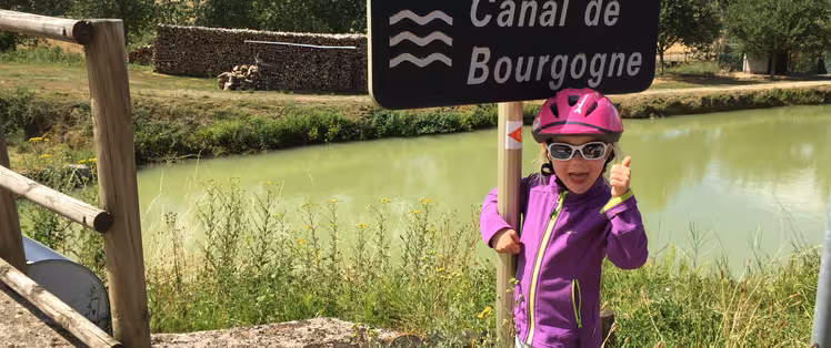 Canal de Bourgogne à vélo en famille