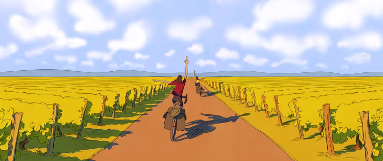 Extrait de la BD "La Ride"