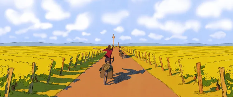 Extrait de la BD "La Ride"