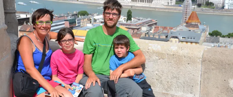 Présentation du voyage à vélo de Gael, Maud, Neela et Célian