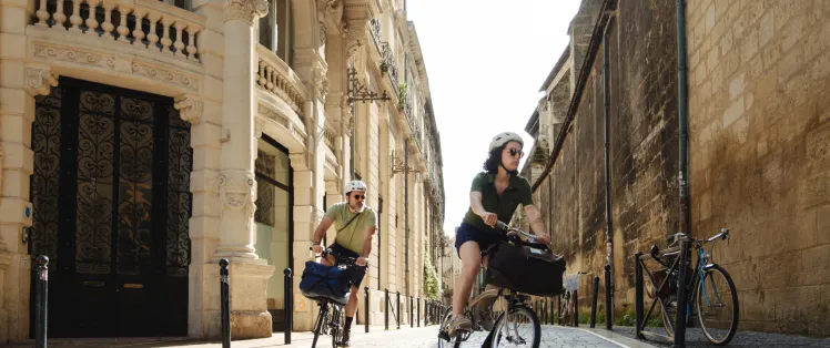 Visite de Bordeaux à vélo