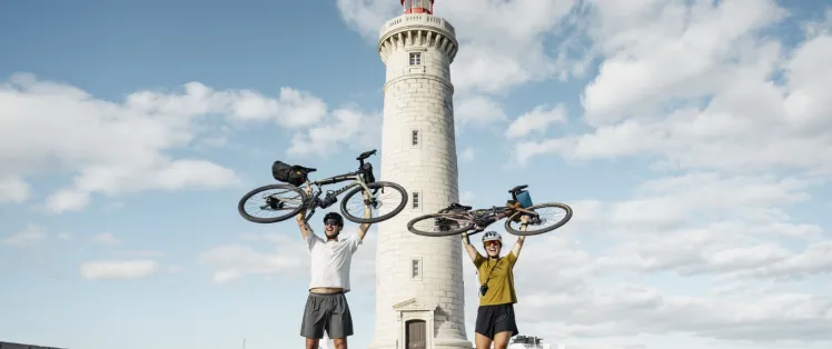 Arrivée à Sète sur ViaRhôna - Gravel
