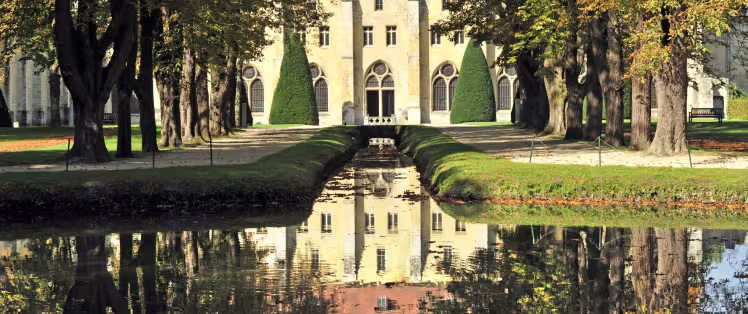 Les jardins de l'abbaye de Royaumont