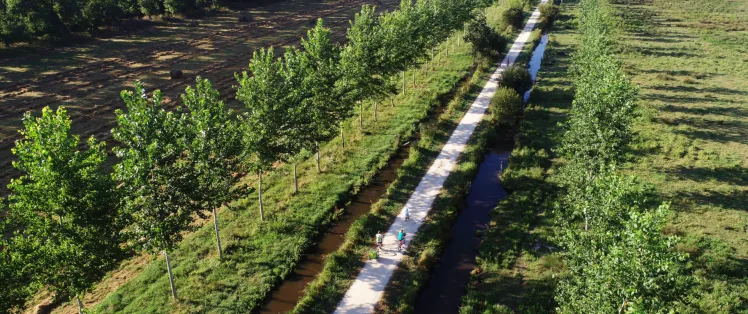 Le marais Poitevin à vélo