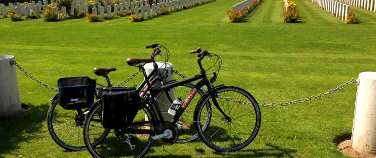 Mémorial de Bayeux à vélo