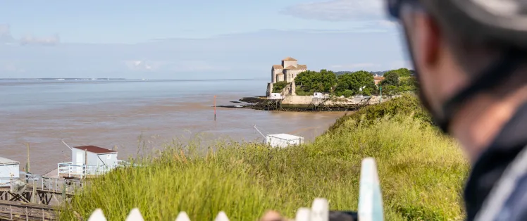 Vue sur Talmont-sur-Gironde