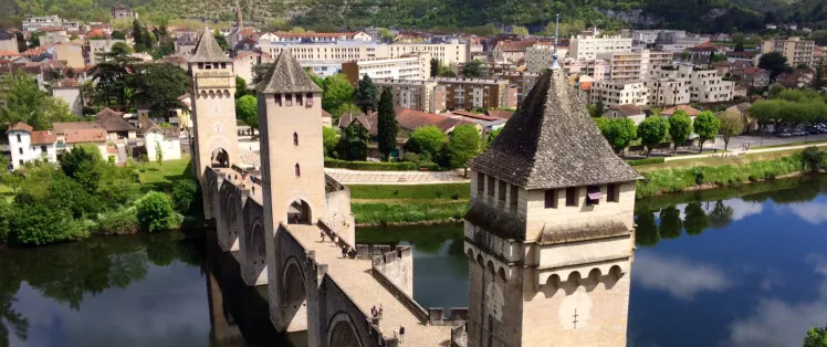 D'Aiguillon à Cahors à vélo