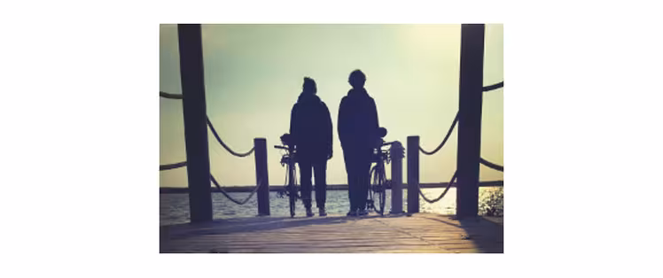 Cécile et Anne en fixie de La Rochelle à Arcachon