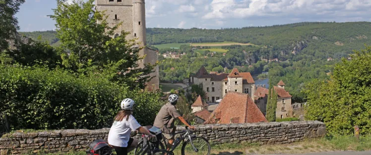 De Cahors à Capdenac à vélo