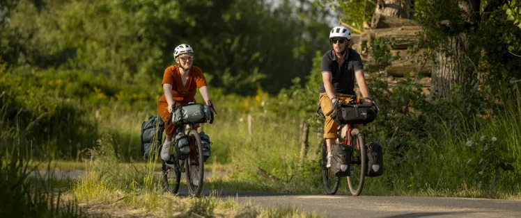 Voyage en bikepacking sur La Vélobuissonière