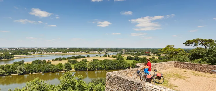 Panorama sur la Loire depuis le Mont-Glonne - St-Florent-le-Vieil - Anjou