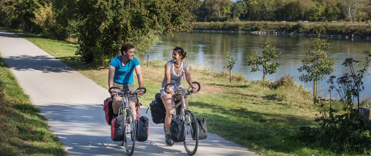 Les bords de Loire sur la Saint Jacques à vélo