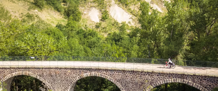 Un Monde à Vélo sur Via Fluvia