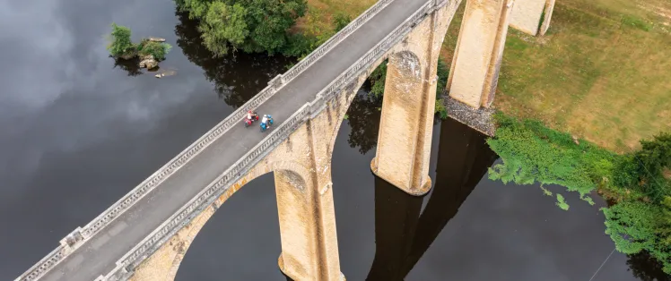 Traversée de la Vienne à vélo - La Scandibérique