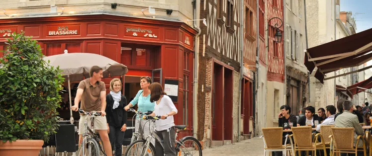 Visite d'Orléans à vélo - La Loire à vélo