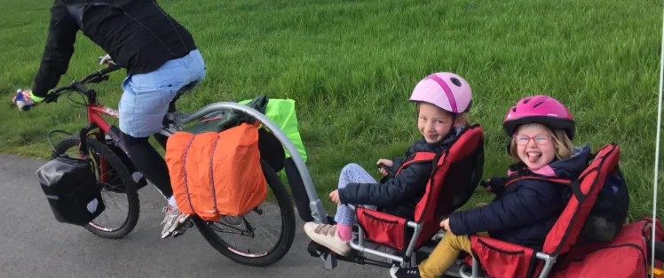 Voyage avec les enfants sur la Vélomaritime 