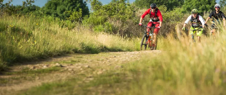 La GTMC à VTT sur la Chaîne des Puys