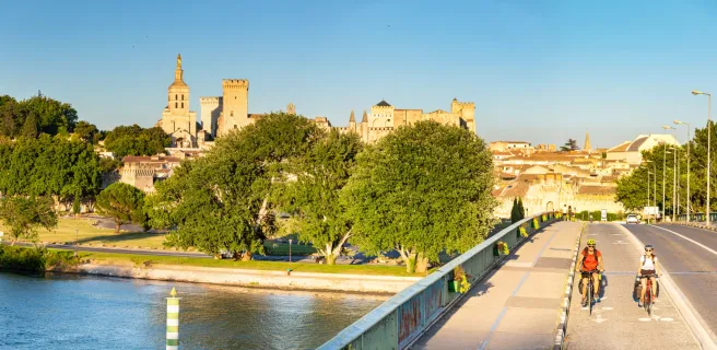 D'Avignon à l'île de la Barthelasse - Boucle vélo n°4