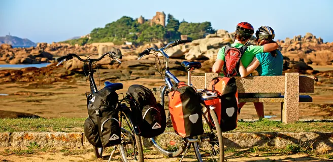 L'île de Bréhat et la côte de Granit Rose à vélo avec Terres d'Aventure