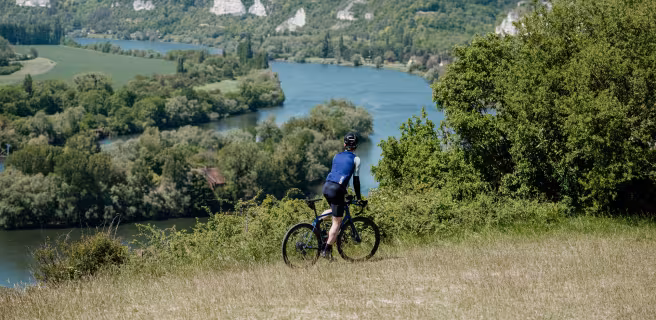 Les Andelys en bord de Seine