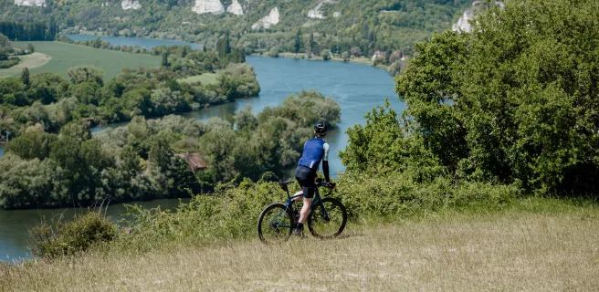 Les Andelys en bord de Seine