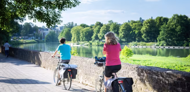 La Meuse à vélo vers Charleville-Mézières