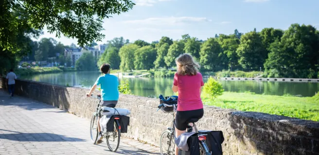 La Meuse à vélo vers Charleville-Mézières