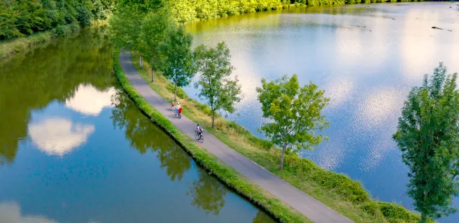 La Voie Bleue entre Charmes et Épinal