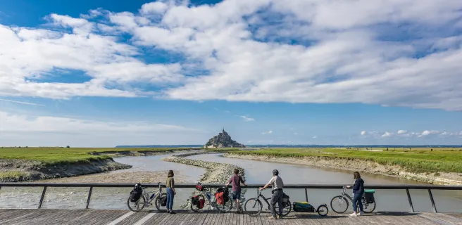 La côte d'Emeraude et le Mont-Saint-Michel