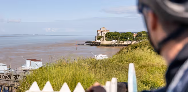 Vue sur Talmont-sur-Gironde