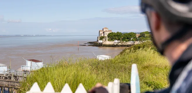 Vue sur Talmont-sur-Gironde