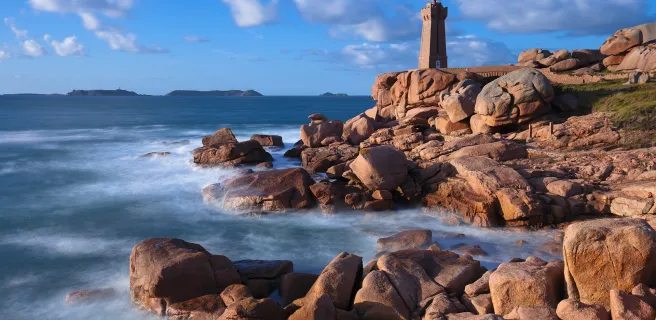 La côte de granit rose
