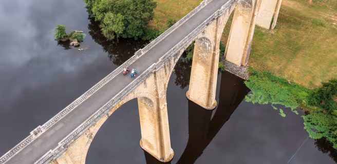 Traversée de la Vienne à vélo - La Scandibérique