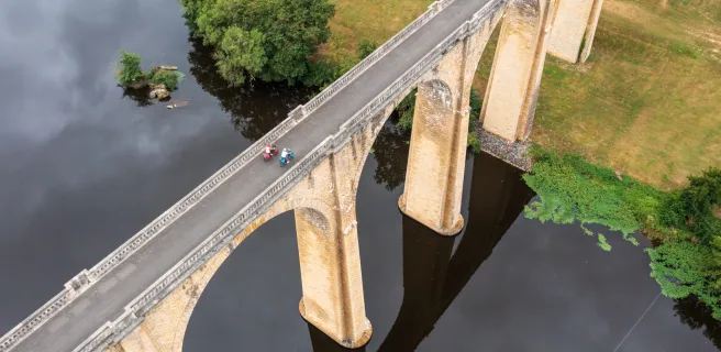 Traversée de la Vienne à vélo - La Scandibérique