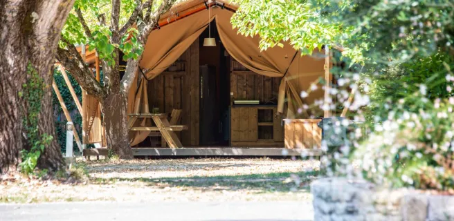 Lodges/Trappeurs/Roulottes/Cabanes Gervanne Camping