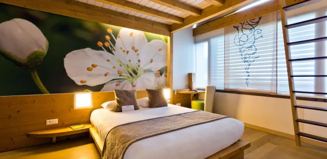 Chambre hotel La Croix de Savoie