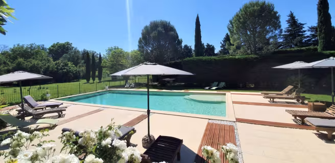 Piscine 13m*6m partagée
