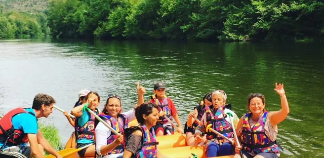Balade commentée en Rando Raft - CCC- Canoë